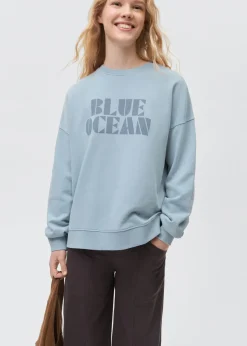 MANGO Bluzy*Bawełniana bluza ze wzorem