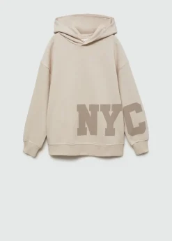 Dzieci MANGO Bluzy*Bawełniana bluza ze wzorem