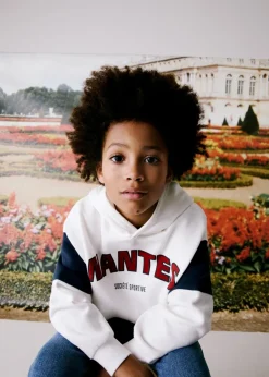 Dzieci MANGO Bluzy*Bawełniana bluza ze wzorem