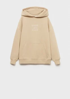 Dzieci MANGO Bluzy*Bawełniana bluza ze wzorem