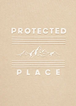 Dzieci MANGO Bluzy*Bawełniana bluza ze wzorem