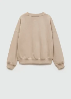 Dzieci MANGO Bluzy*Bawełniana bluza ze wzorem