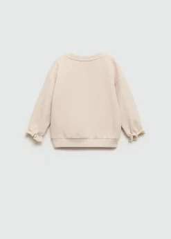 Dzieci MANGO Bluzy*Bawełniana bluza ze wzorem