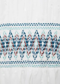 Dzieci MANGO Koszule*Bawełniana bluzka z haftem