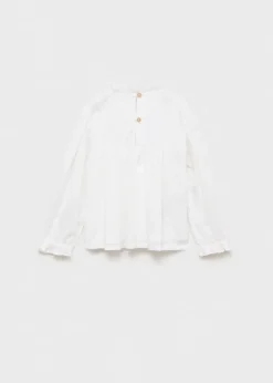 Dzieci MANGO Koszule*Bawełniana bluzka z haftem