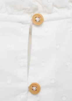 Dzieci MANGO Koszule*Bawełniana bluzka z haftem