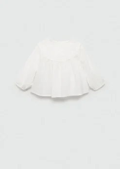 Dzieci MANGO Koszule|Koszule*Bawełniana bluzka z haftem