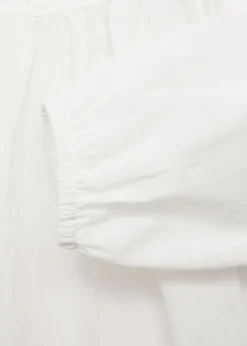 Dzieci MANGO Koszule*Bawełniana bluzka z haftem