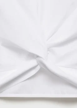 Dzieci MANGO Koszule I Bluzki*Bawełniana bluzka z węzłem