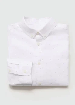 Dzieci MANGO Koszule*Bawełniana koszula Oxford