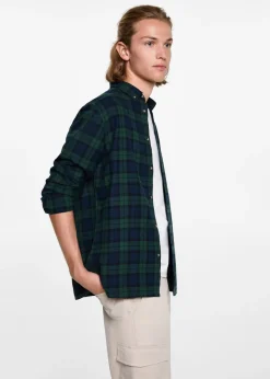 MANGO Koszule*Bawełniana koszula w kratę