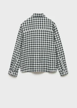 Dzieci MANGO Koszule*Bawełniana koszula w kratę