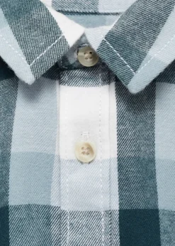 Dzieci MANGO Koszule*Bawełniana koszula w kratę