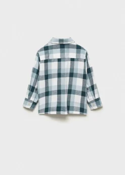 Dzieci MANGO Koszule*Bawełniana koszula w kratę