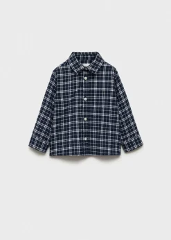 Dzieci MANGO Koszule*Bawełniana koszula w kratę