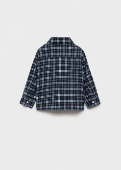 Dzieci MANGO Koszule*Bawełniana koszula w kratę