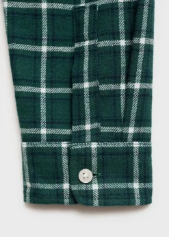 Dzieci MANGO Koszule*Bawełniana koszula w kratę