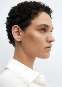 MANGO Koszule I Bluzki*Bawełniana koszula z dzianiny