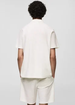 MANGO Koszule|Koszulki Polo*Bawełniana koszula z kieszenią