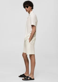 MANGO Koszule|Koszulki Polo*Bawełniana koszula z kieszenią