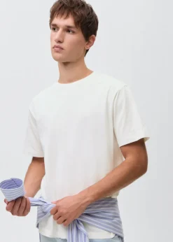 MANGO Koszulki*Bawełniana koszulka basic