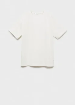 MANGO Koszulki*Bawełniana koszulka basic