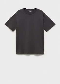 MANGO Koszulki*Bawełniana koszulka basic