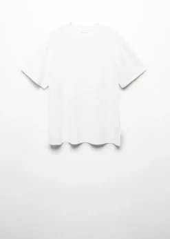 MANGO Koszulki*Bawełniana koszulka basic