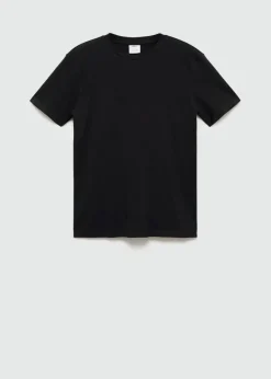 MANGO Koszulki*Bawełniana koszulka stretch