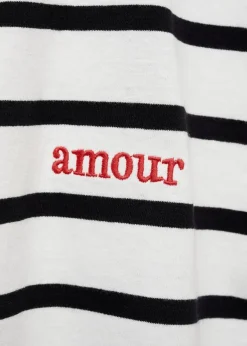 MANGO Koszulki*Bawełniana koszulka w pasy