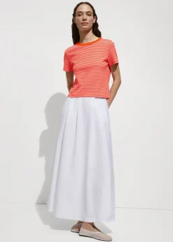 MANGO Koszulki*Bawełniana koszulka w pasy