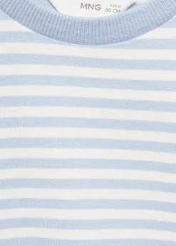 Dzieci MANGO Koszulki*Bawełniana koszulka w pasy