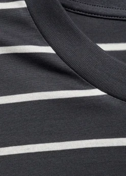 MANGO Koszulki*Bawełniana koszulka w pasy