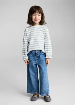 Dzieci MANGO Koszulki*Bawełniana koszulka w pasy