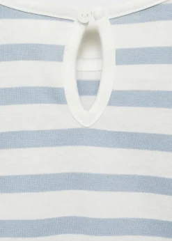 Dzieci MANGO Koszulki*Bawełniana koszulka w pasy