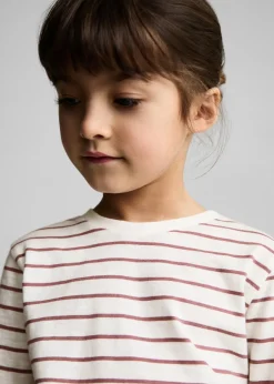Dzieci MANGO Koszulki*Bawełniana koszulka w pasy