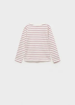 Dzieci MANGO Koszulki*Bawełniana koszulka w pasy