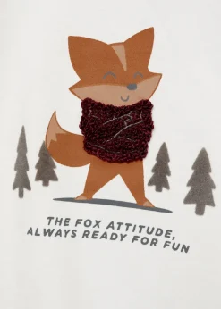 Dzieci MANGO Koszulki*Bawełniana koszulka z haftem