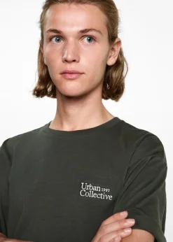 MANGO Koszulki*Bawełniana koszulka z haftem