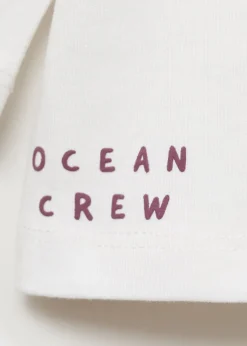 Dzieci MANGO Koszulki*Bawełniana koszulka z haftem