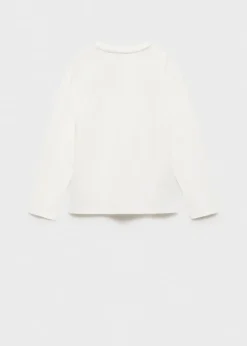 Dzieci MANGO Koszulki*Bawełniana koszulka z haftem