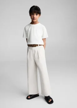 Dzieci MANGO Koszulki I Topy*Bawełniana koszulka z kieszenią