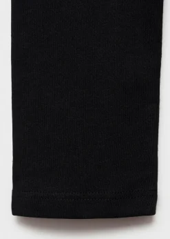 MANGO Koszulki I Topy*Bawełniana koszulka z kopertowym elementem