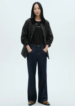 MANGO Koszulki*Bawełniana koszulka z nadrukiem i logo