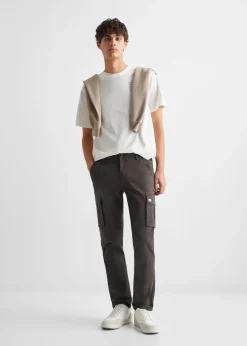 MANGO Koszulki*Bawełniana koszulka z napisem