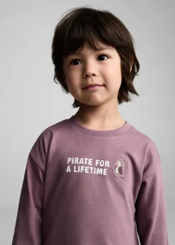 Dzieci MANGO Koszulki*Bawełniana koszulka z napisem