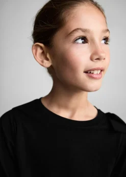 Dzieci MANGO Koszulki I Topy*Bawełniana koszulka z wiązaniem