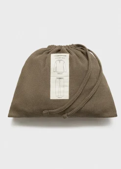 MANGO Piżamy*Bawełniana piżama z fakturą