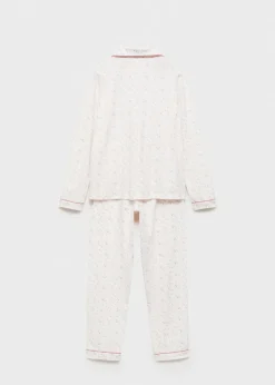 Dzieci MANGO Piżamy*Bawełniana piżama ze wzorem