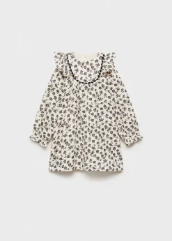 Dzieci MANGO Sukienki I Kombinezony*Bawełniana sukienka z nadrukiem